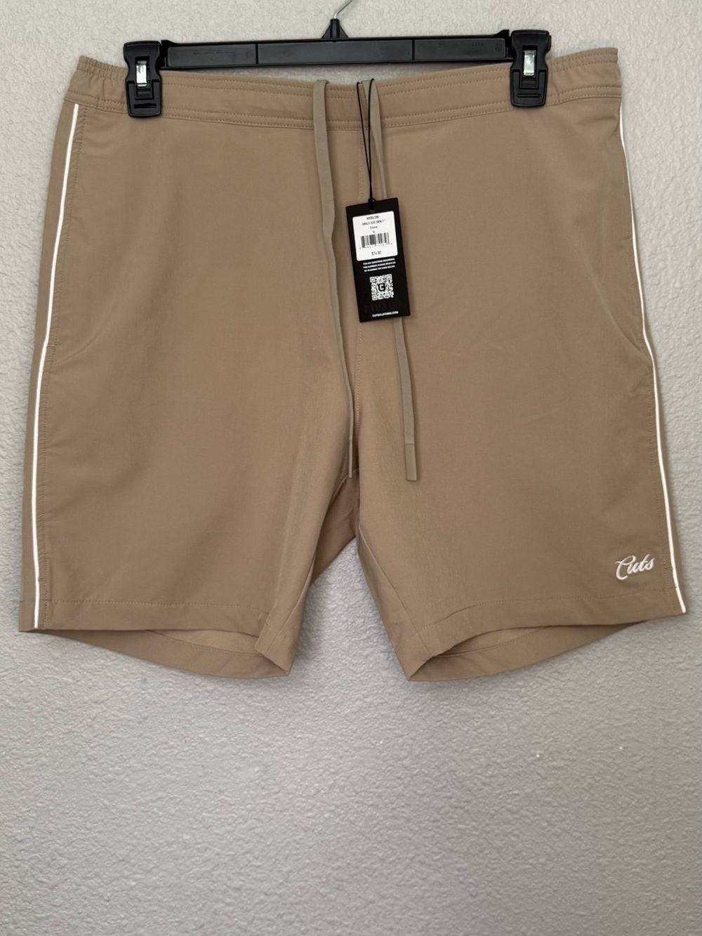 NWT Cuts Clothing | Hybrid H2O Shorts | Stone | XL